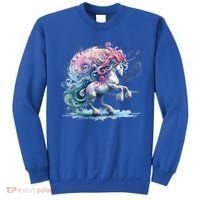 Fantasy Animals Amazing Musical Unicorn Friends Cute Gift Sweatshirt thumb 0