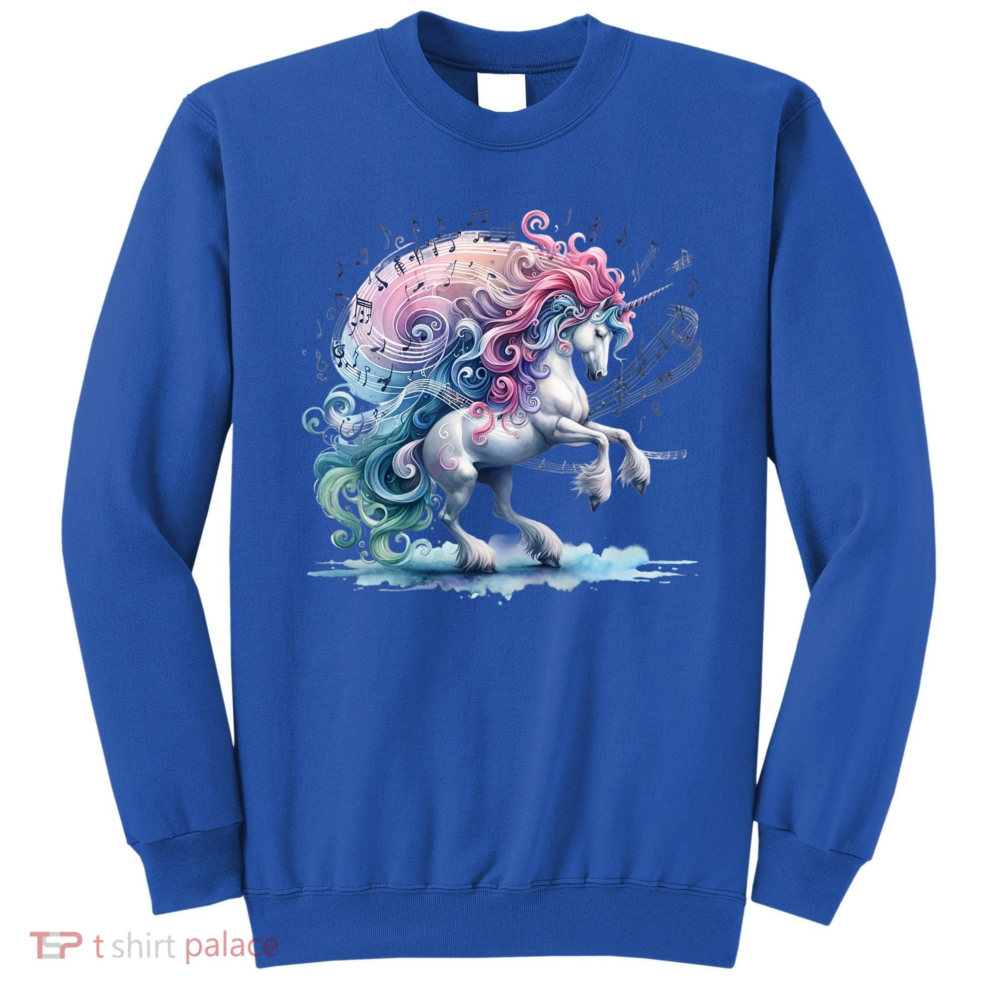 Fantasy Animals Amazing Musical Unicorn Friends Cute Gift Sweatshirt