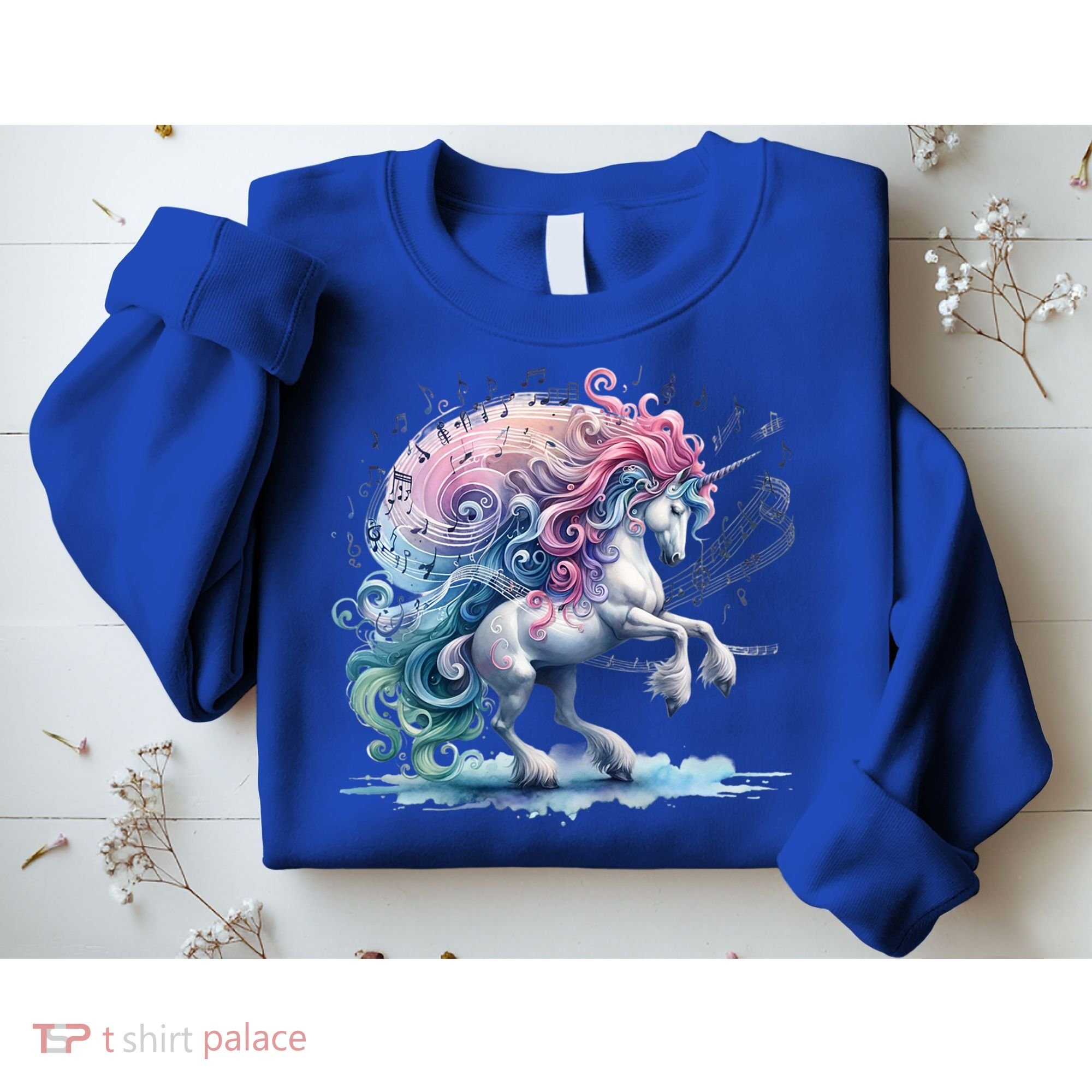 Fantasy Animals Amazing Musical Unicorn Friends Cute Gift Sweatshirt
