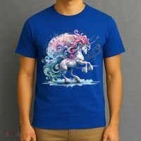 Fantasy Animals Amazing Musical Unicorn Friends Cute Gift T-Shirt thumb 3