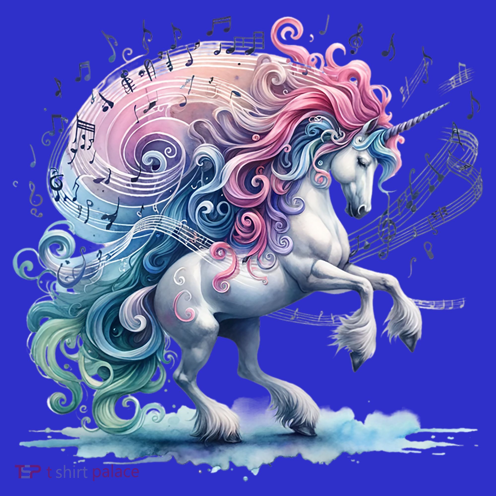 Fantasy Animals Amazing Musical Unicorn Friends Cute Gift Coaster