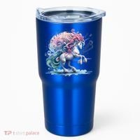 Fantasy Animals Amazing Musical Unicorn Friends Cute Gift Tumbler thumb 0
