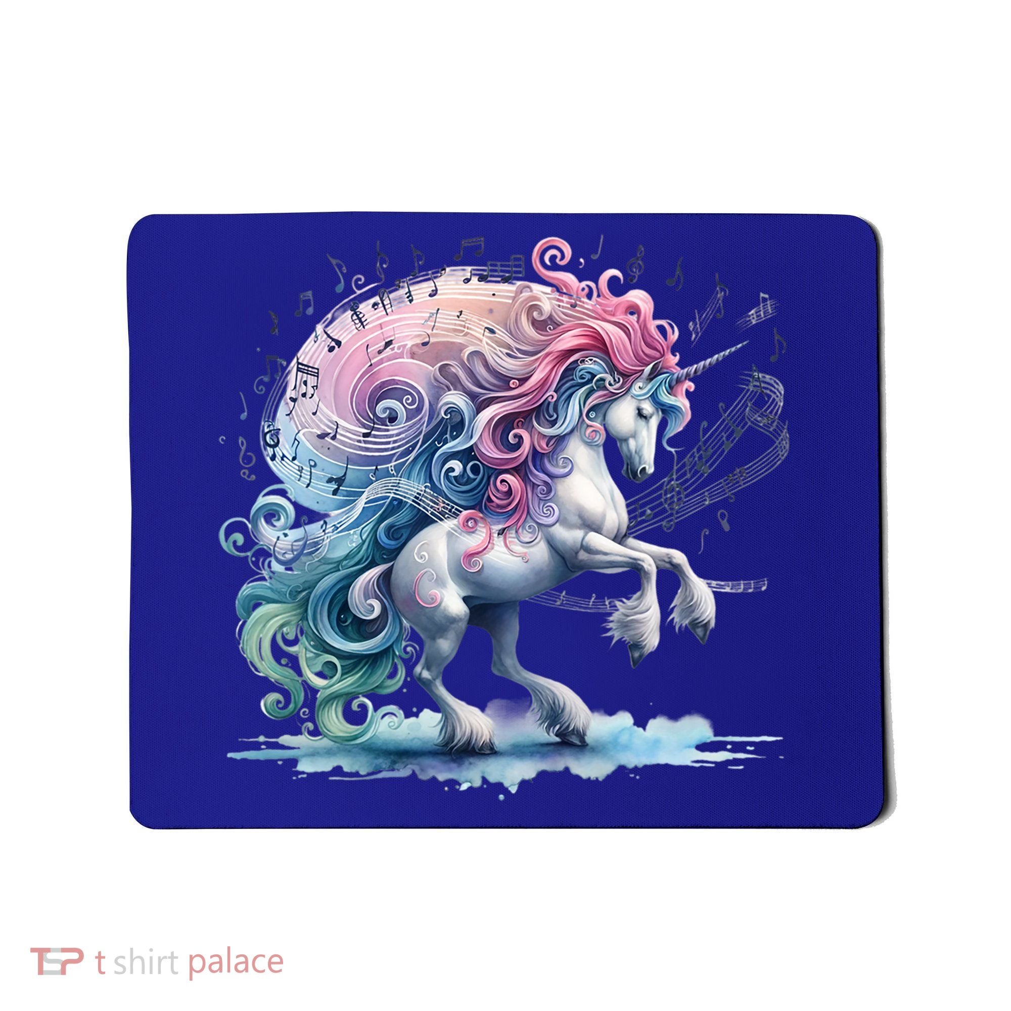 Fantasy Animals Amazing Musical Unicorn Friends Cute Gift Mousepad