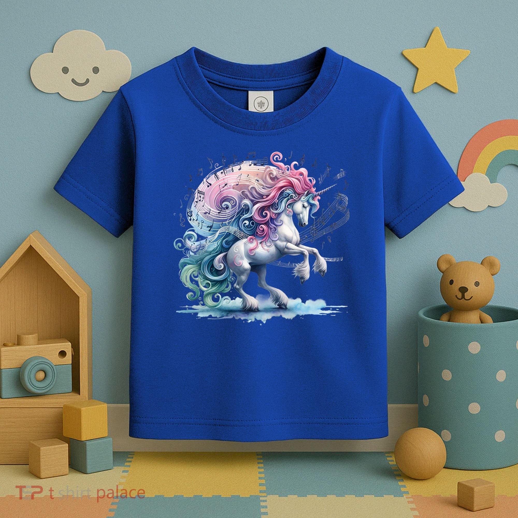 Fantasy Animals Amazing Musical Unicorn Friends Cute Gift Toddler T-Shirt