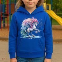 Fantasy Animals Amazing Musical Unicorn Friends Cute Gift Kids Hoodie thumb 3