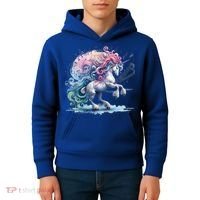 Fantasy Animals Amazing Musical Unicorn Friends Cute Gift Kids Hoodie thumb 4
