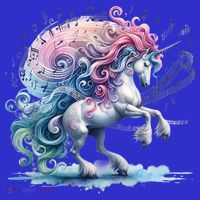Fantasy Animals Amazing Musical Unicorn Friends Cute Gift Kids Hoodie thumb 5