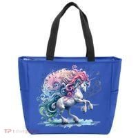 Fantasy Animals Amazing Musical Unicorn Friends Cute Gift Tote Bag thumb 0