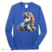 Fantasy Animals Amazing Unicorn Friends Funny Gift Long Sleeve Shirt thumb 0