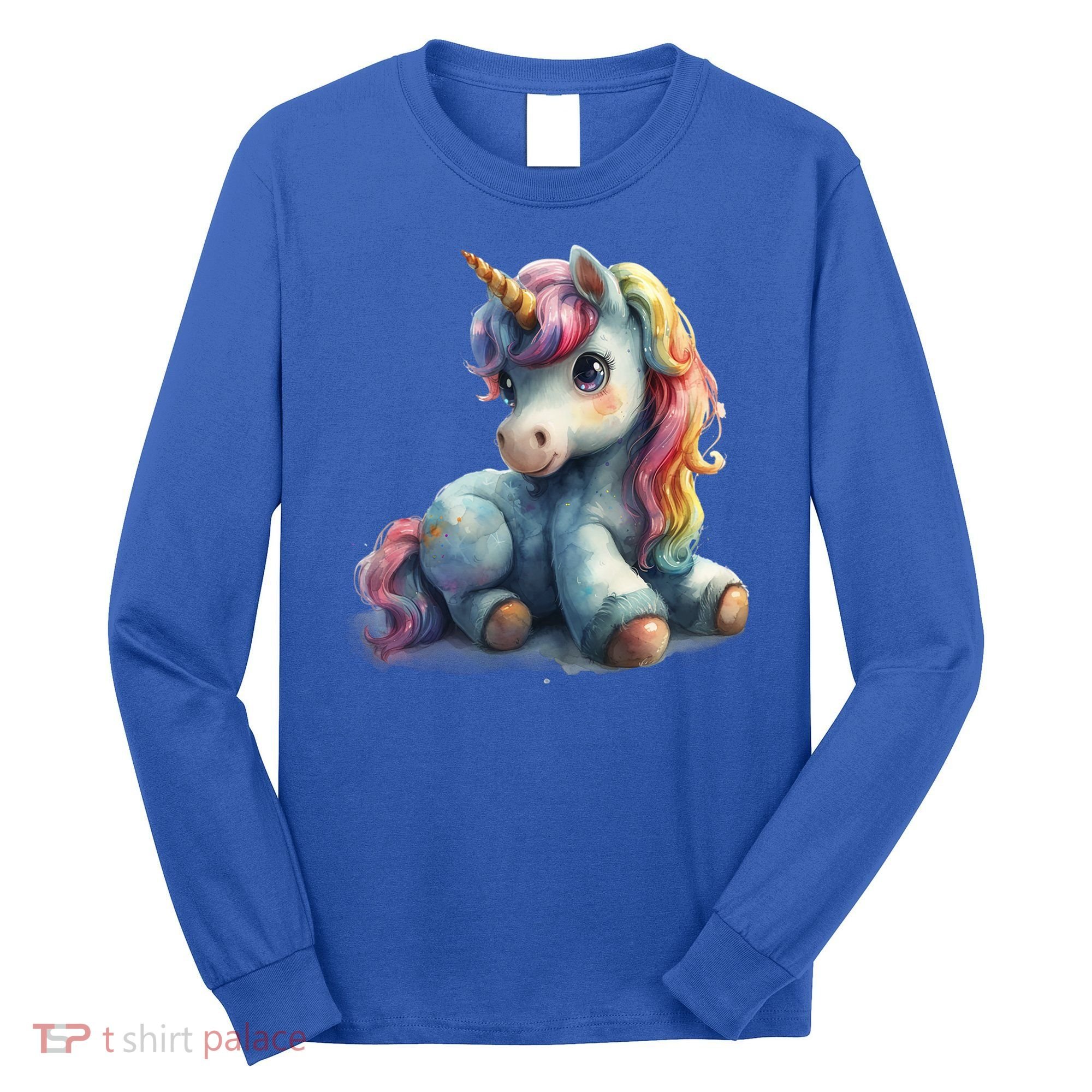 Fantasy Animals Amazing Unicorn Friends Funny Gift Long Sleeve Shirt