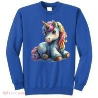 Fantasy Animals Amazing Unicorn Friends Funny Gift Sweatshirt thumb 0