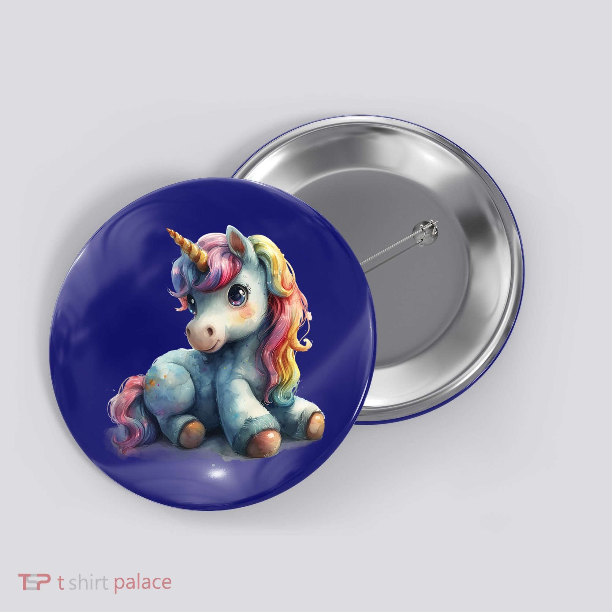 Fantasy Animals Amazing Unicorn Friends Funny Gift Button