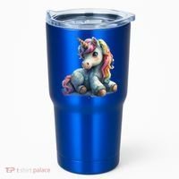 Fantasy Animals Amazing Unicorn Friends Funny Gift Tumbler thumb 0