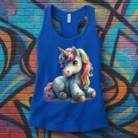 Fantasy Animals Amazing Unicorn Friends Funny Gift Women's Tank Top thumb 3