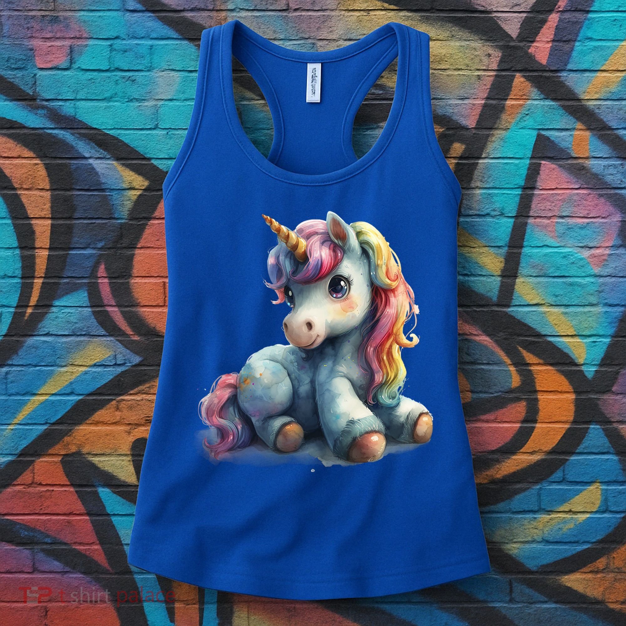 Fantasy Animals Amazing Unicorn Friends Funny Gift Women's Tank Top