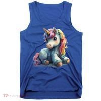 Fantasy Animals Amazing Unicorn Friends Funny Gift Tank Top thumb 0