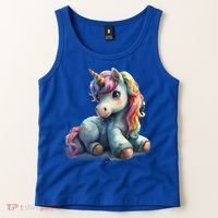 Fantasy Animals Amazing Unicorn Friends Funny Gift Tank Top thumb 2