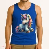 Fantasy Animals Amazing Unicorn Friends Funny Gift Tank Top thumb 3