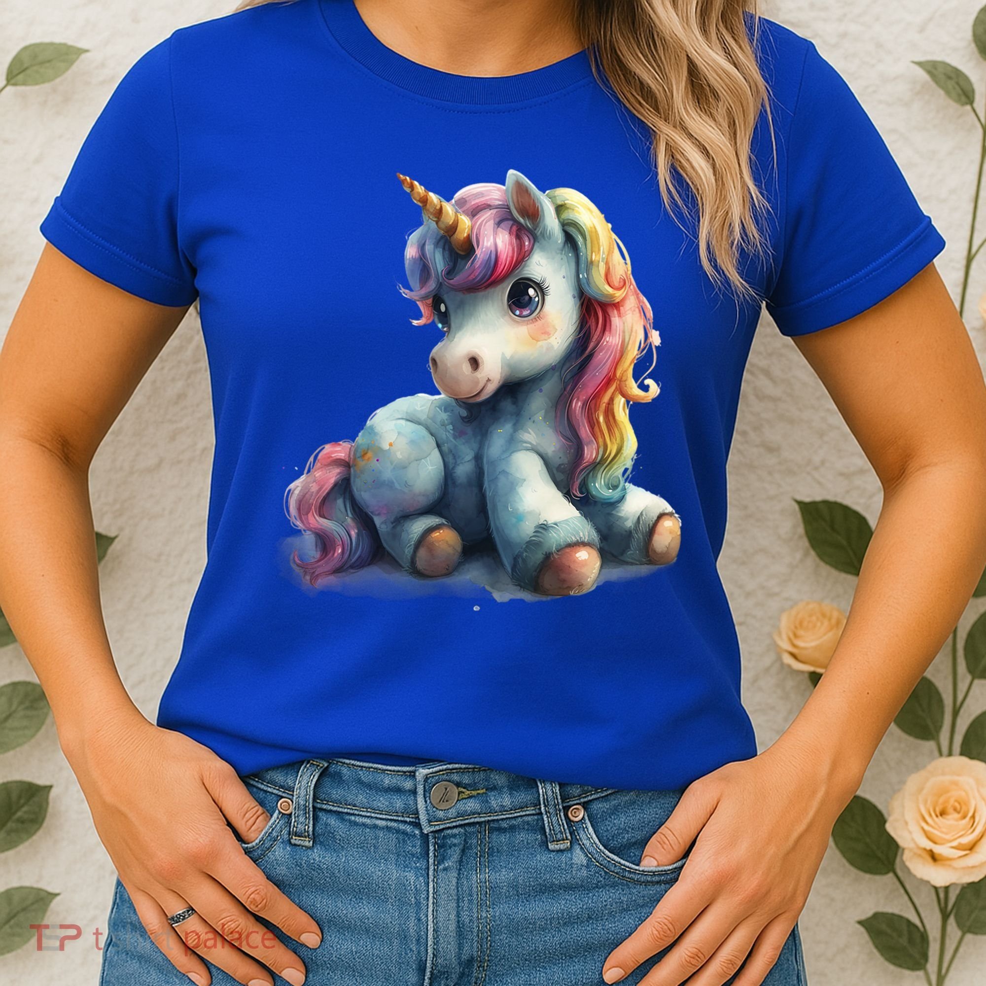 Fantasy Animals Amazing Unicorn Friends Funny Gift Women's T-Shirt