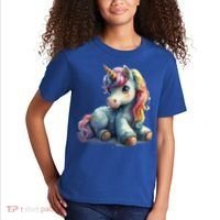 Fantasy Animals Amazing Unicorn Friends Funny Gift Kids T-Shirt thumb 2