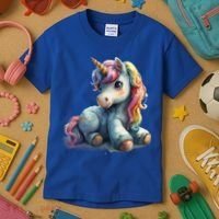 Fantasy Animals Amazing Unicorn Friends Funny Gift Kids T-Shirt thumb 3