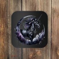 Fantasy Animals Amazing Unicorn Friends Cool Gift Coaster thumb 0