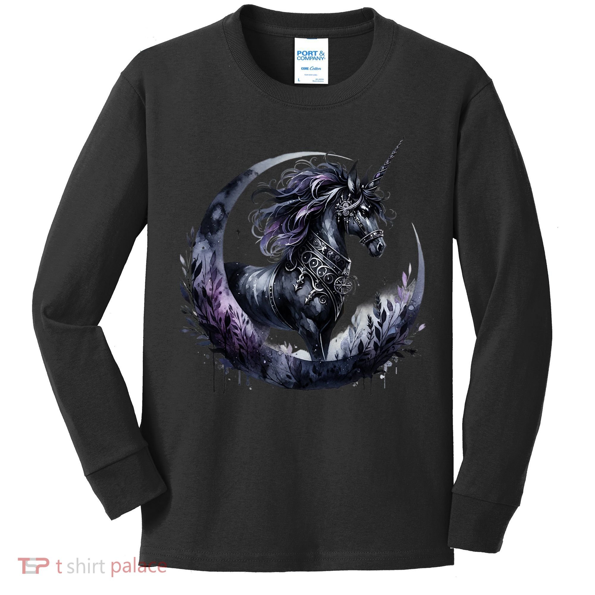 Fantasy Animals Amazing Unicorn Friends Cool Gift Kids Long Sleeve Shirt