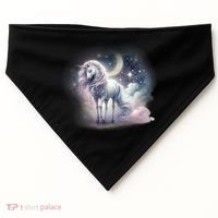 Fantasy Animals Amazing Unicorn Friends Great Gift USA-Made Doggie Bandana thumb 0