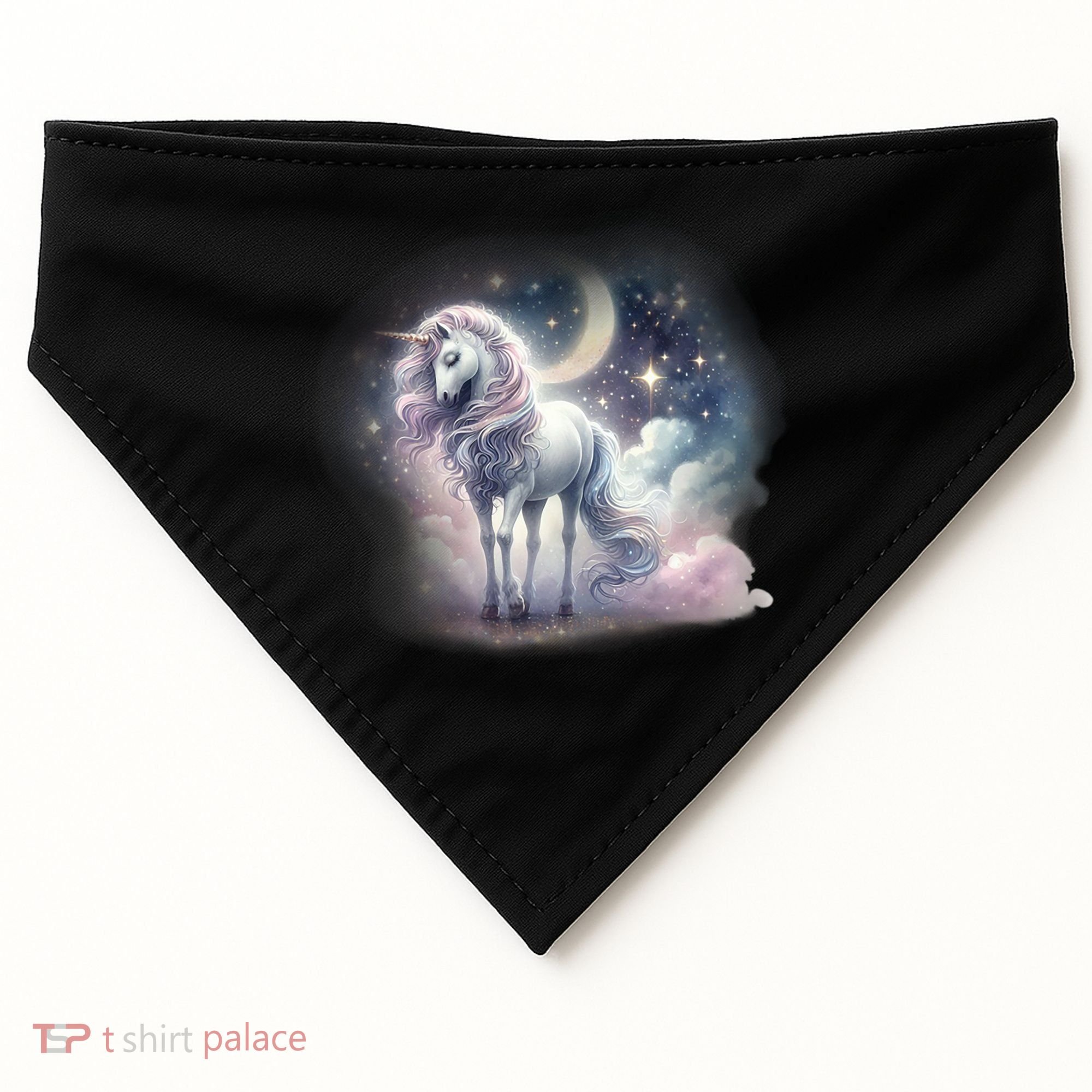 Fantasy Animals Amazing Unicorn Friends Great Gift USA-Made Doggie Bandana