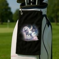 Fantasy Animals Amazing Unicorn Friends Great Gift Golf Towel thumb 2