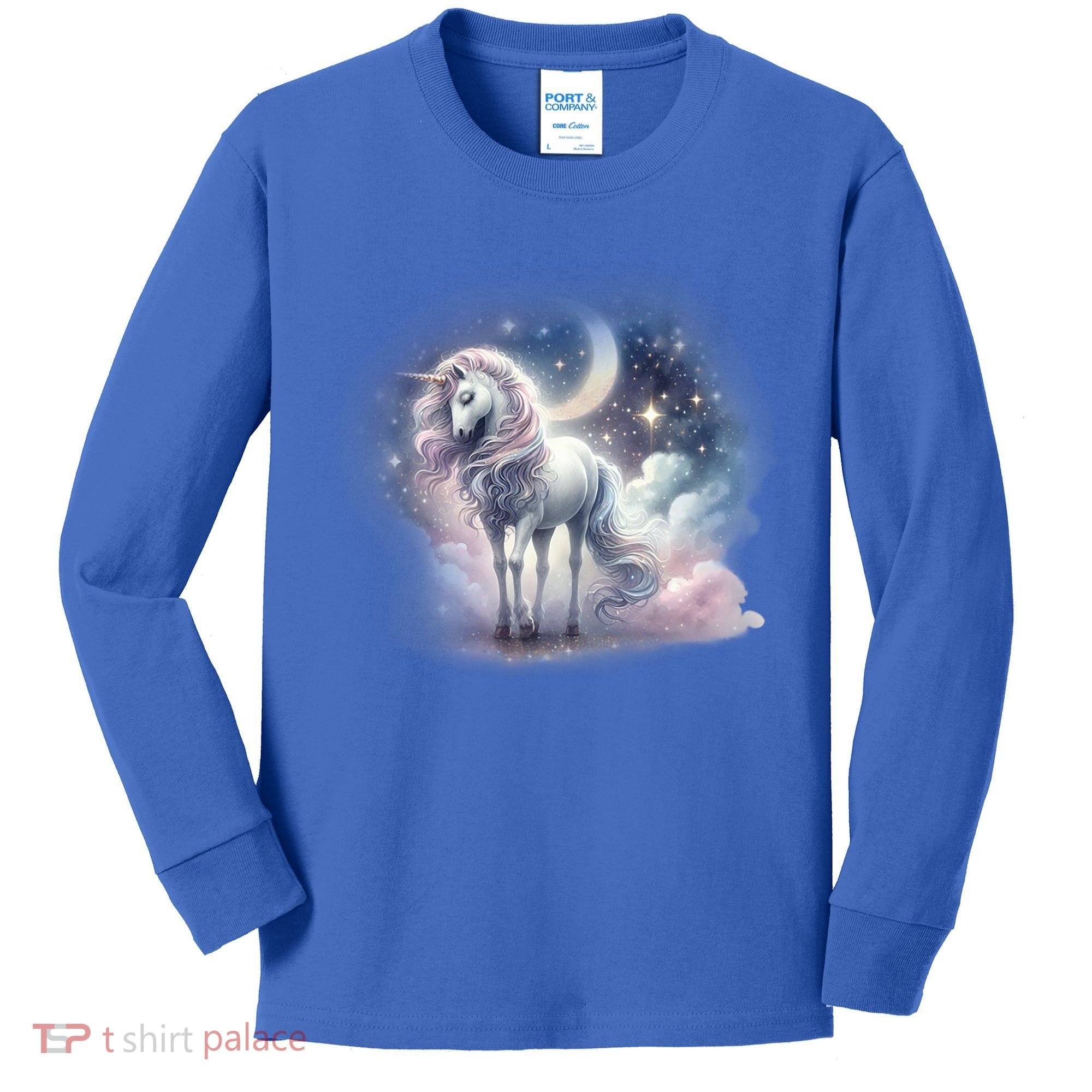 Fantasy Animals Amazing Unicorn Friends Great Gift Kids Long Sleeve Shirt