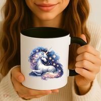 Fantasy Animals Amazing Unicorn Friends  Gift Coffee Mug thumb 3