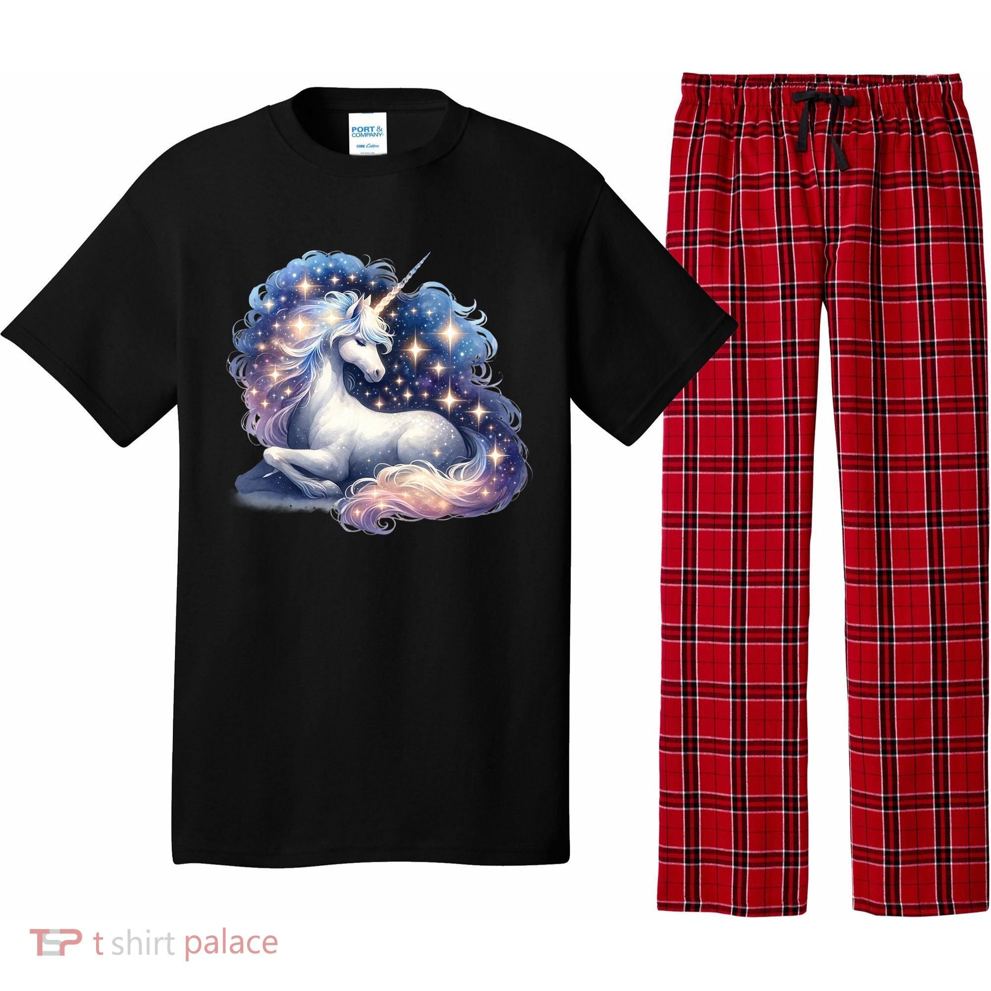 Fantasy Animals Amazing Unicorn Friends  Gift Pajama Set