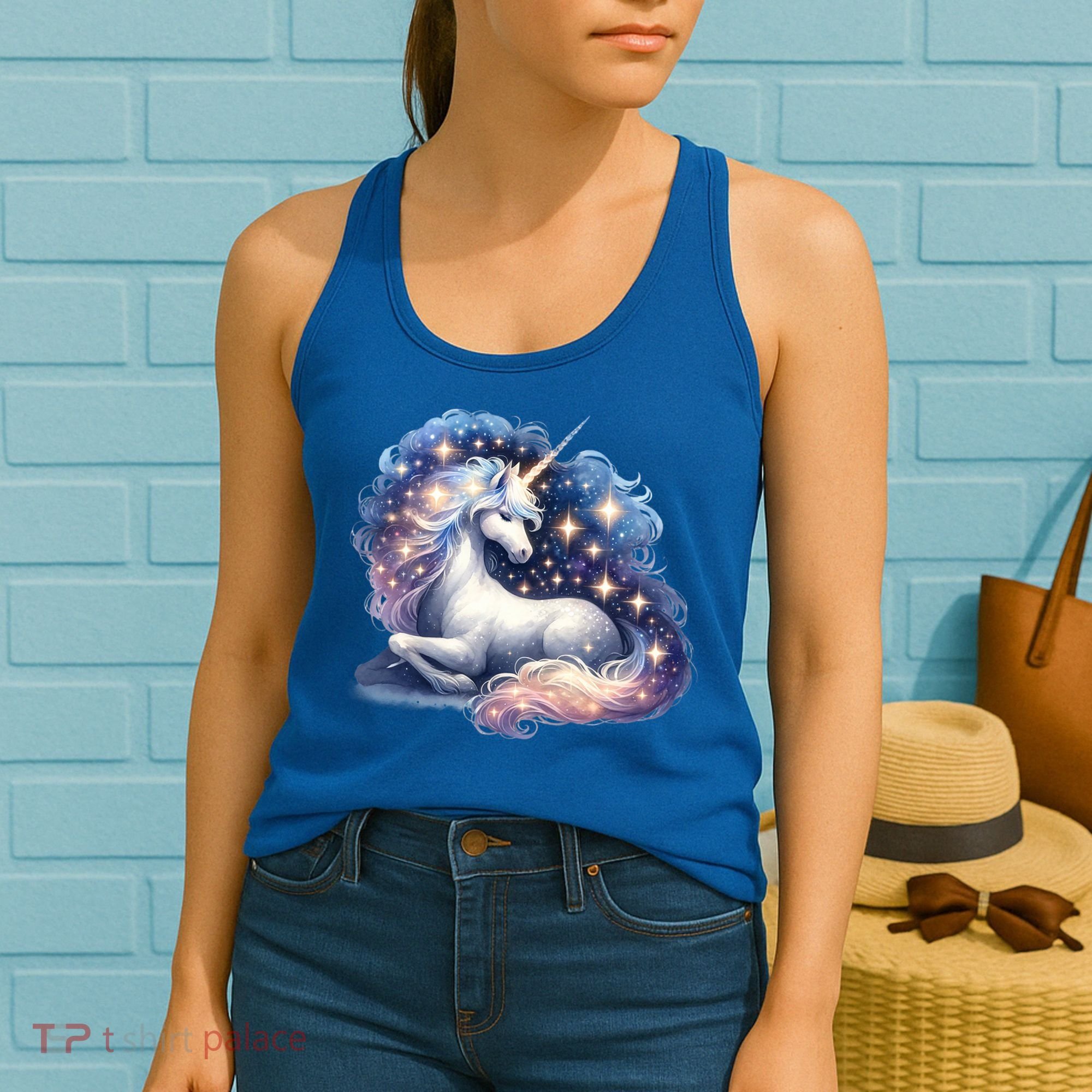 Fantasy Animals Amazing Unicorn Friends  Gift Women's Tank Top