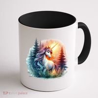 Fantasy Animals Amazing Unicorn Friends Funny Coffee Mug thumb 1