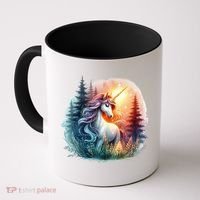 Fantasy Animals Amazing Unicorn Friends Funny Coffee Mug thumb 0
