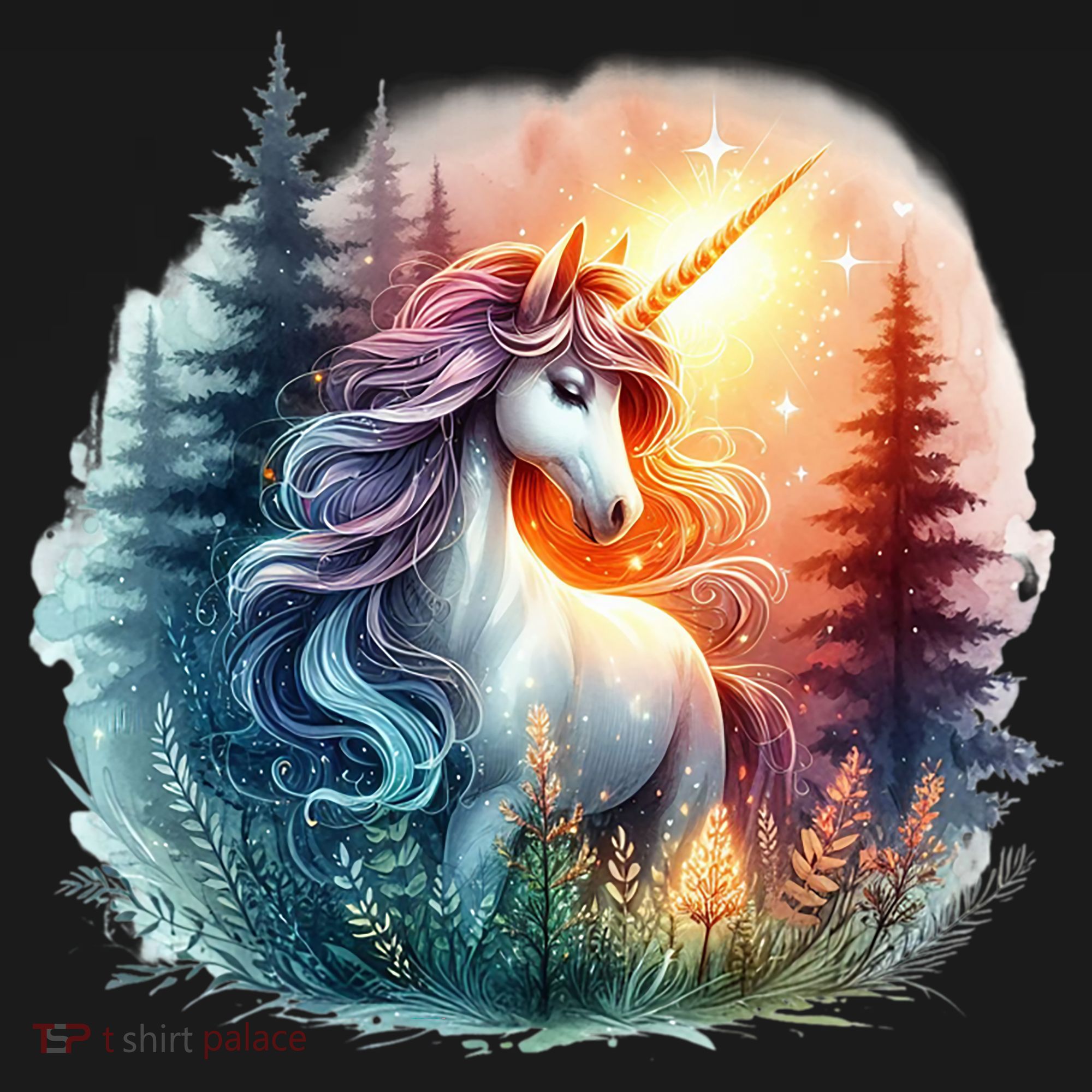 Fantasy Animals Amazing Unicorn Friends Funny Women's Hoodie