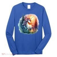 Fantasy Animals Amazing Unicorn Friends Funny Long Sleeve Shirt thumb 0