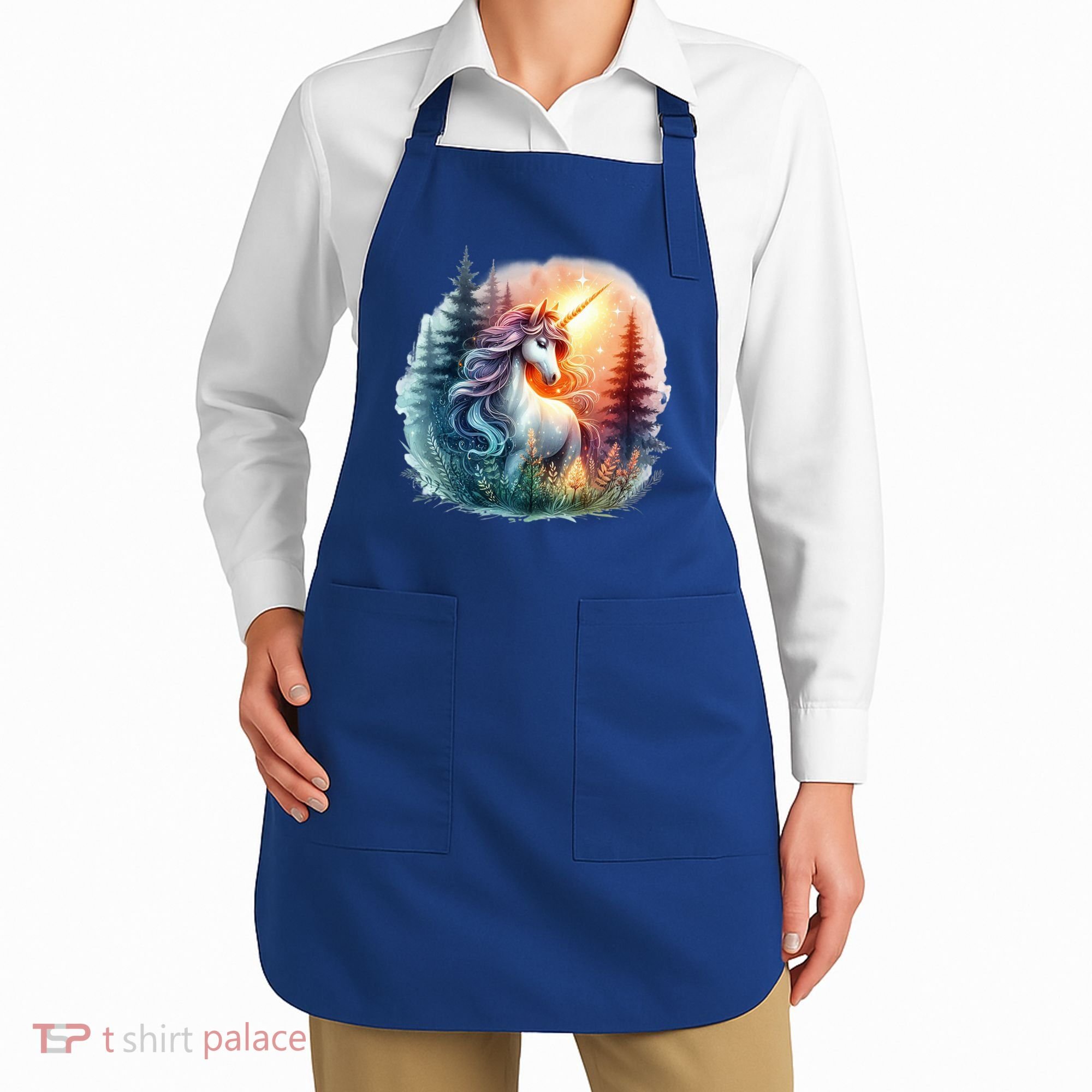 Fantasy Animals Amazing Unicorn Friends Funny Apron