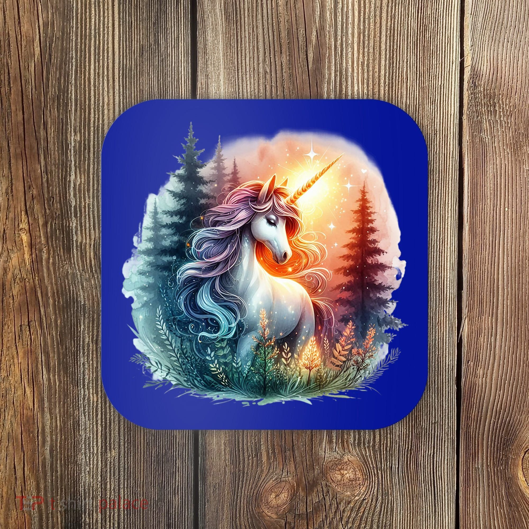 Fantasy Animals Amazing Unicorn Friends Funny Coaster
