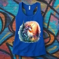 Fantasy Animals Amazing Unicorn Friends Funny Women's Tank Top thumb 3