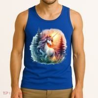 Fantasy Animals Amazing Unicorn Friends Funny Tank Top thumb 3