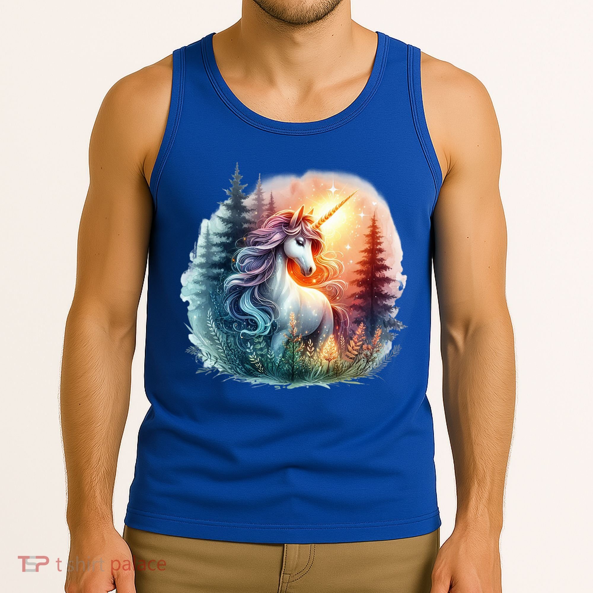 Fantasy Animals Amazing Unicorn Friends Funny Tank Top