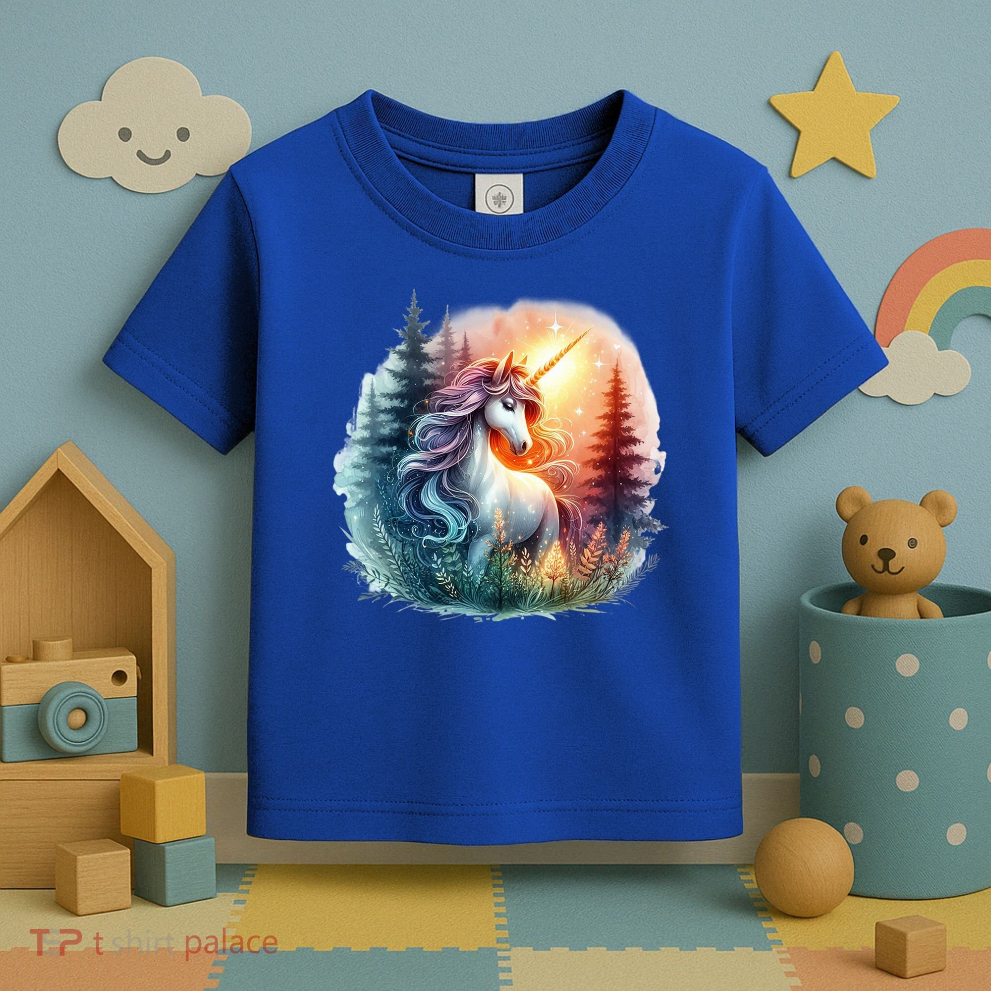 Fantasy Animals Amazing Unicorn Friends Funny Toddler T-Shirt