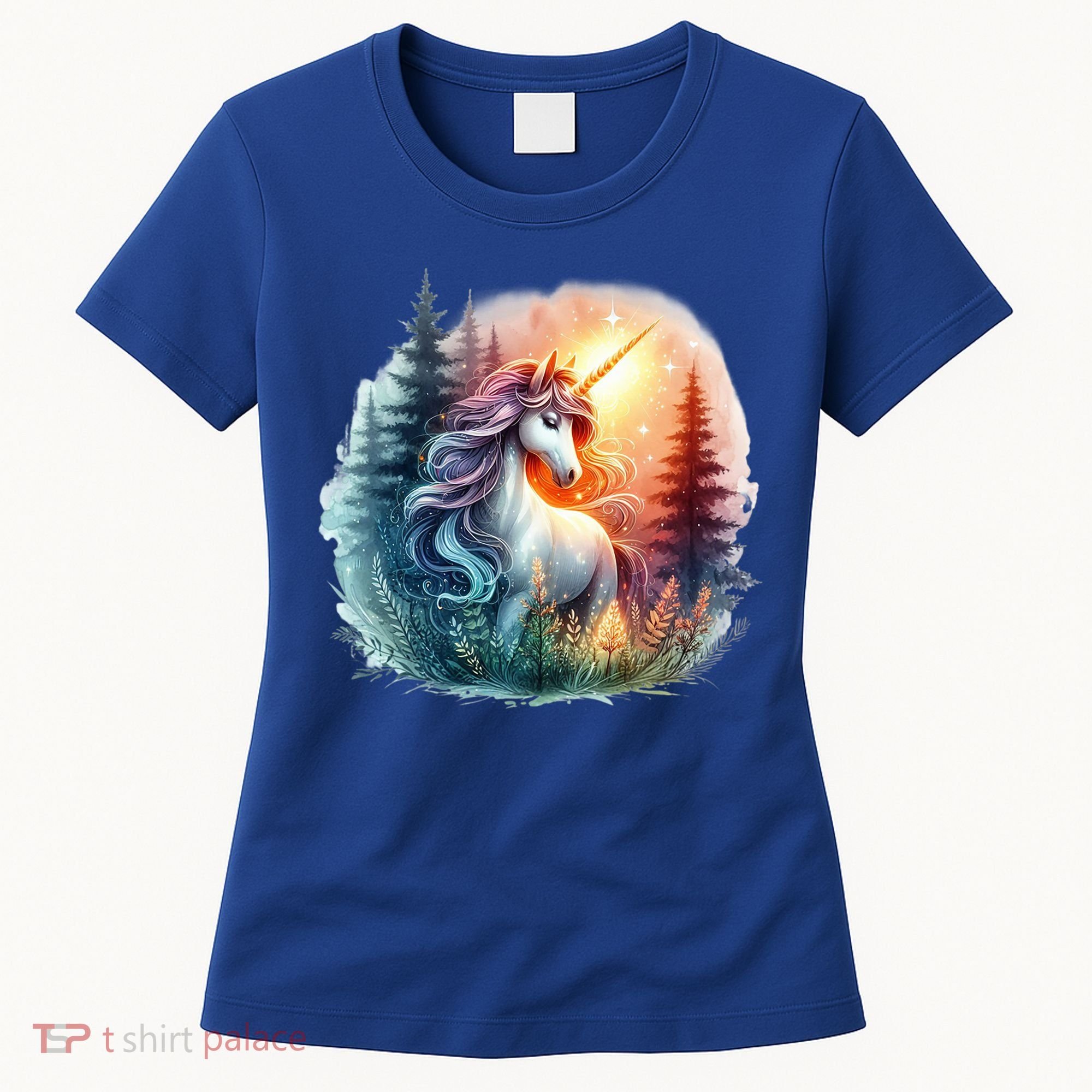Fantasy Animals Amazing Unicorn Friends Funny Women's T-Shirt