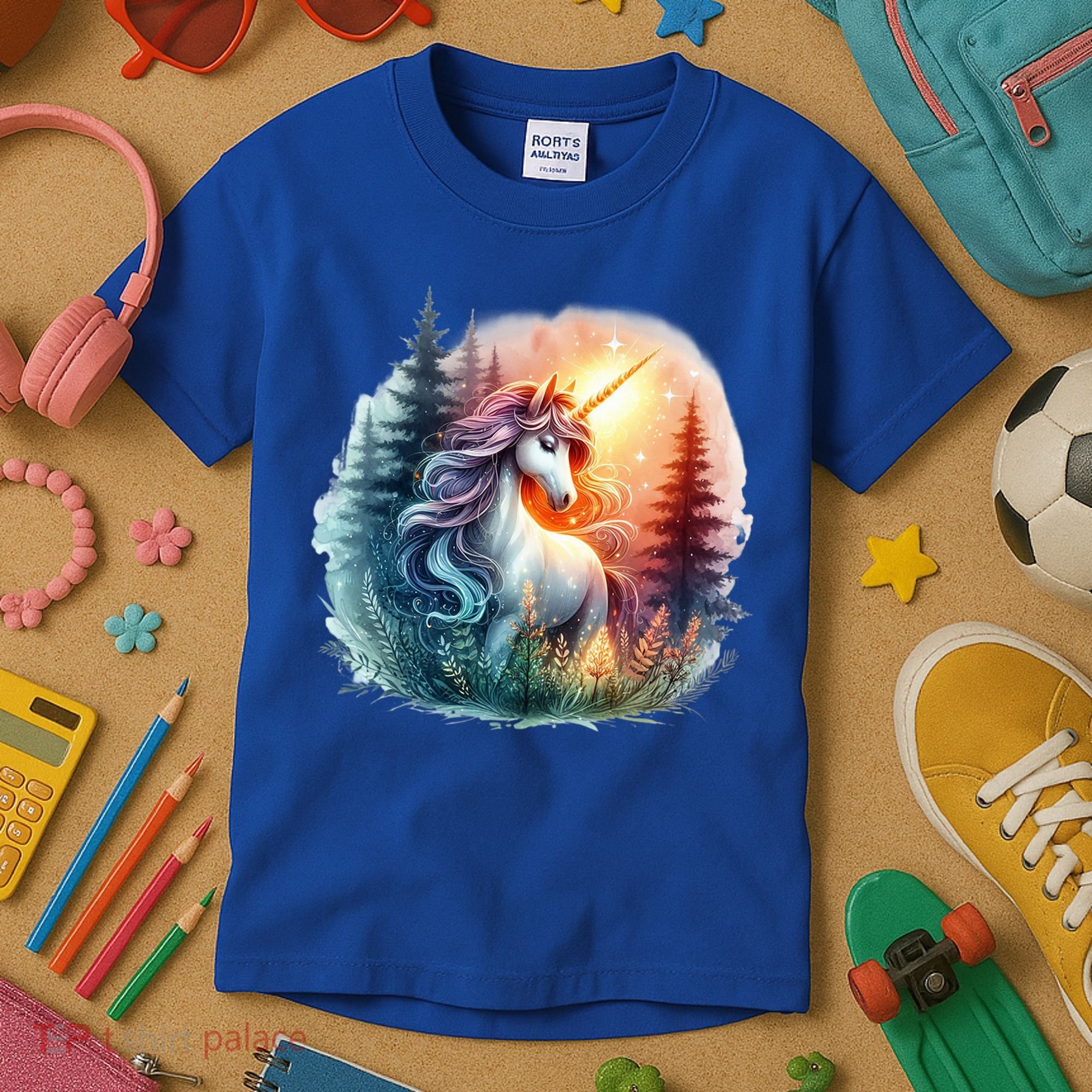 Fantasy Animals Amazing Unicorn Friends Funny Kids T-Shirt