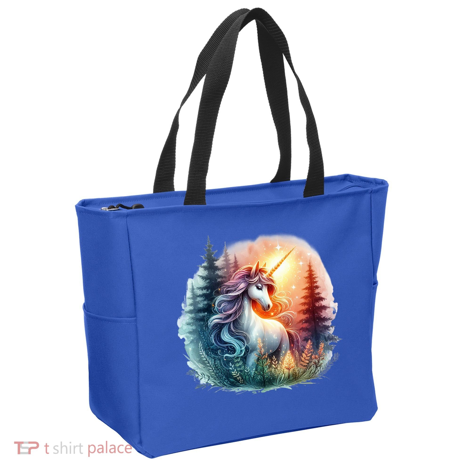 Fantasy Animals Amazing Unicorn Friends Funny Tote Bag