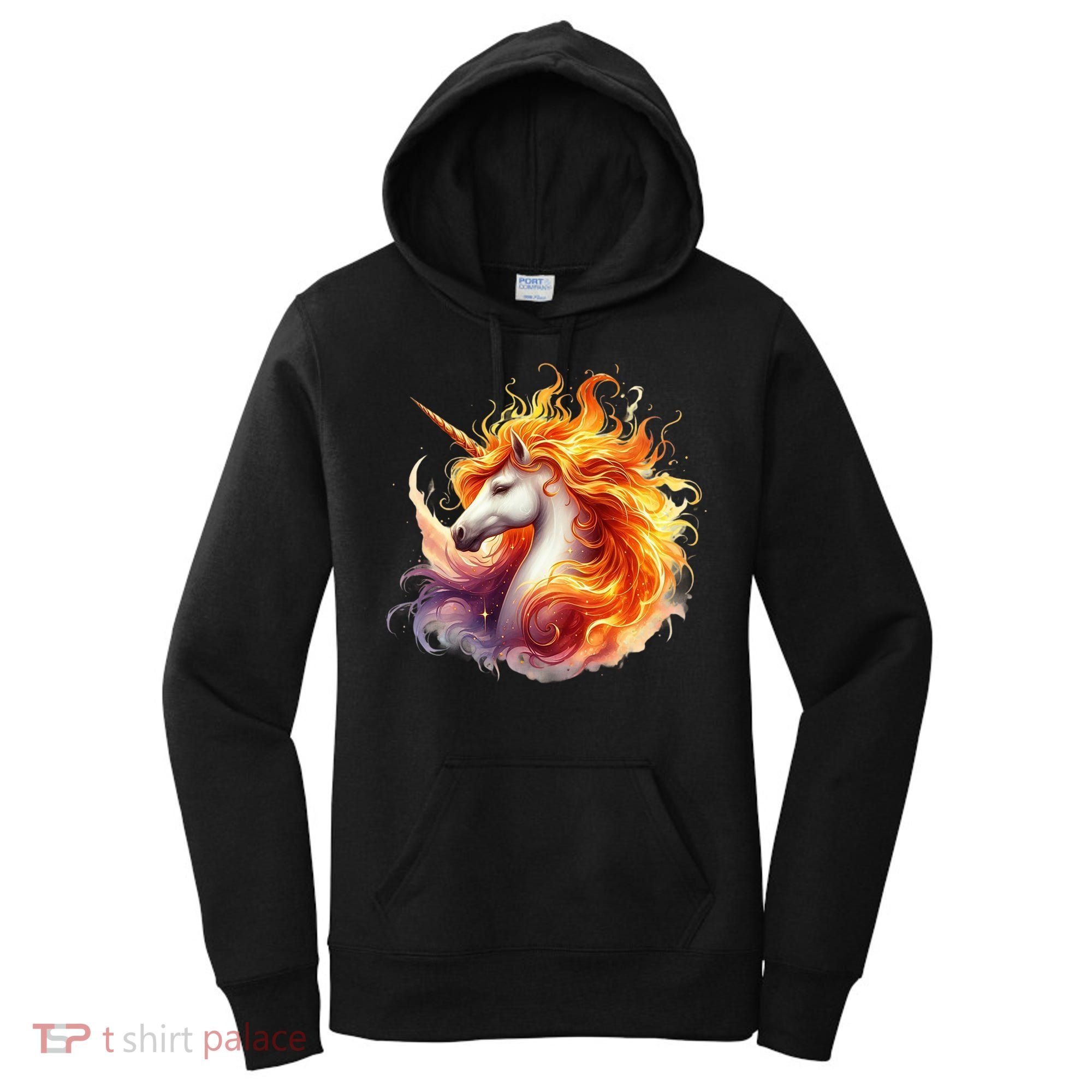 Fantasy Animals Amazing Unicorn Friends Cute Women's Hoodie