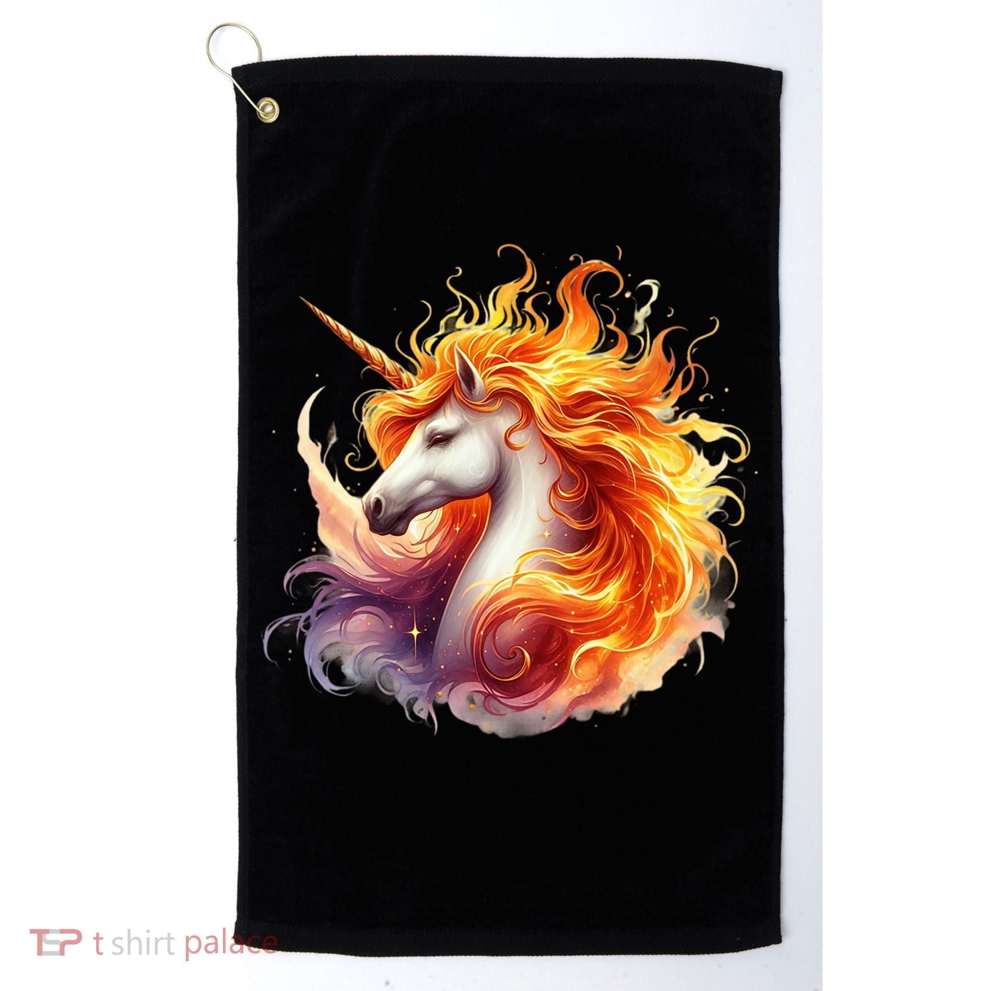 Fantasy Animals Amazing Unicorn Friends Cute Golf Towel