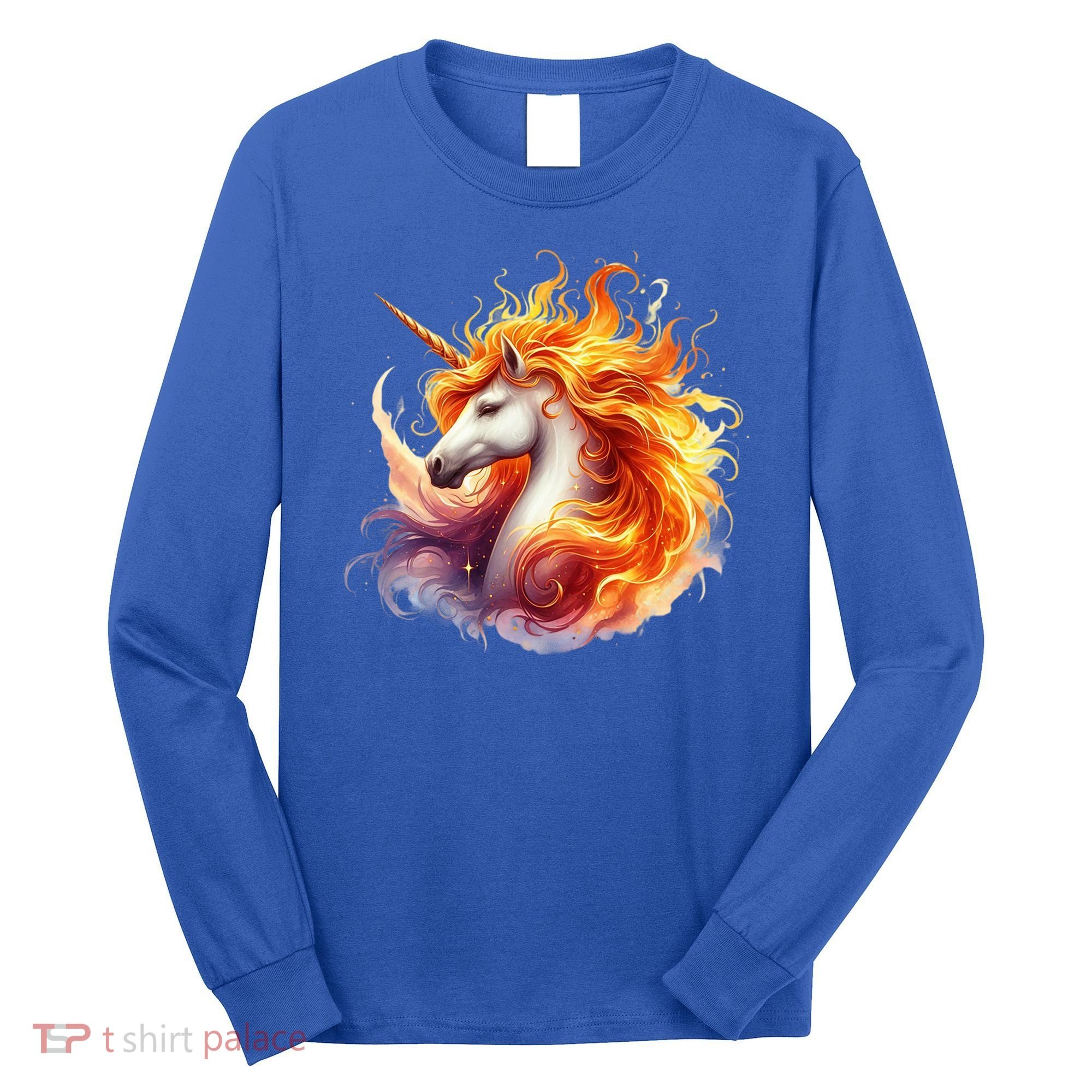Fantasy Animals Amazing Unicorn Friends Cute Long Sleeve Shirt